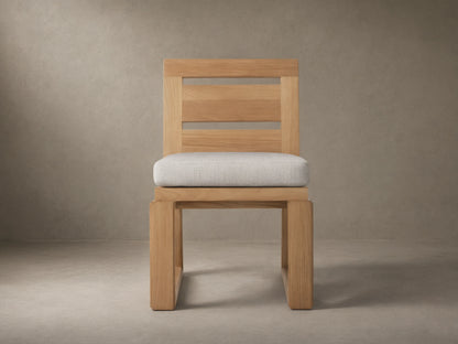 Canyon Outdoor Teak Dining Side Chair