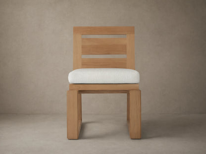 Canyon Outdoor Teak Dining Side Chair