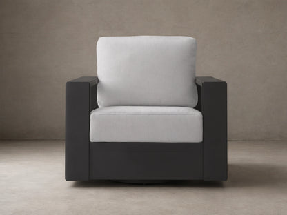 Canyon Outdoor Aluminum Swivel Chair