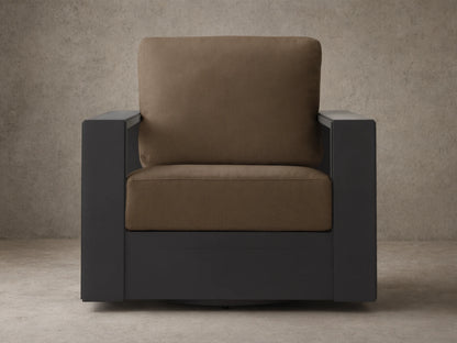 Canyon Outdoor Aluminum Swivel Chair