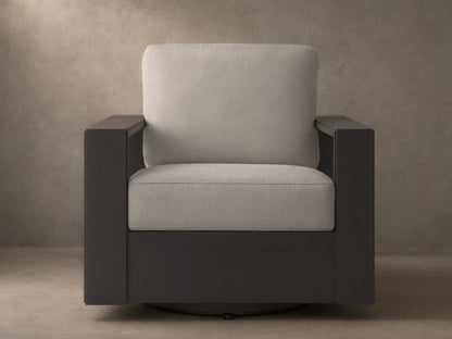 Canyon Outdoor Aluminum Swivel Chair