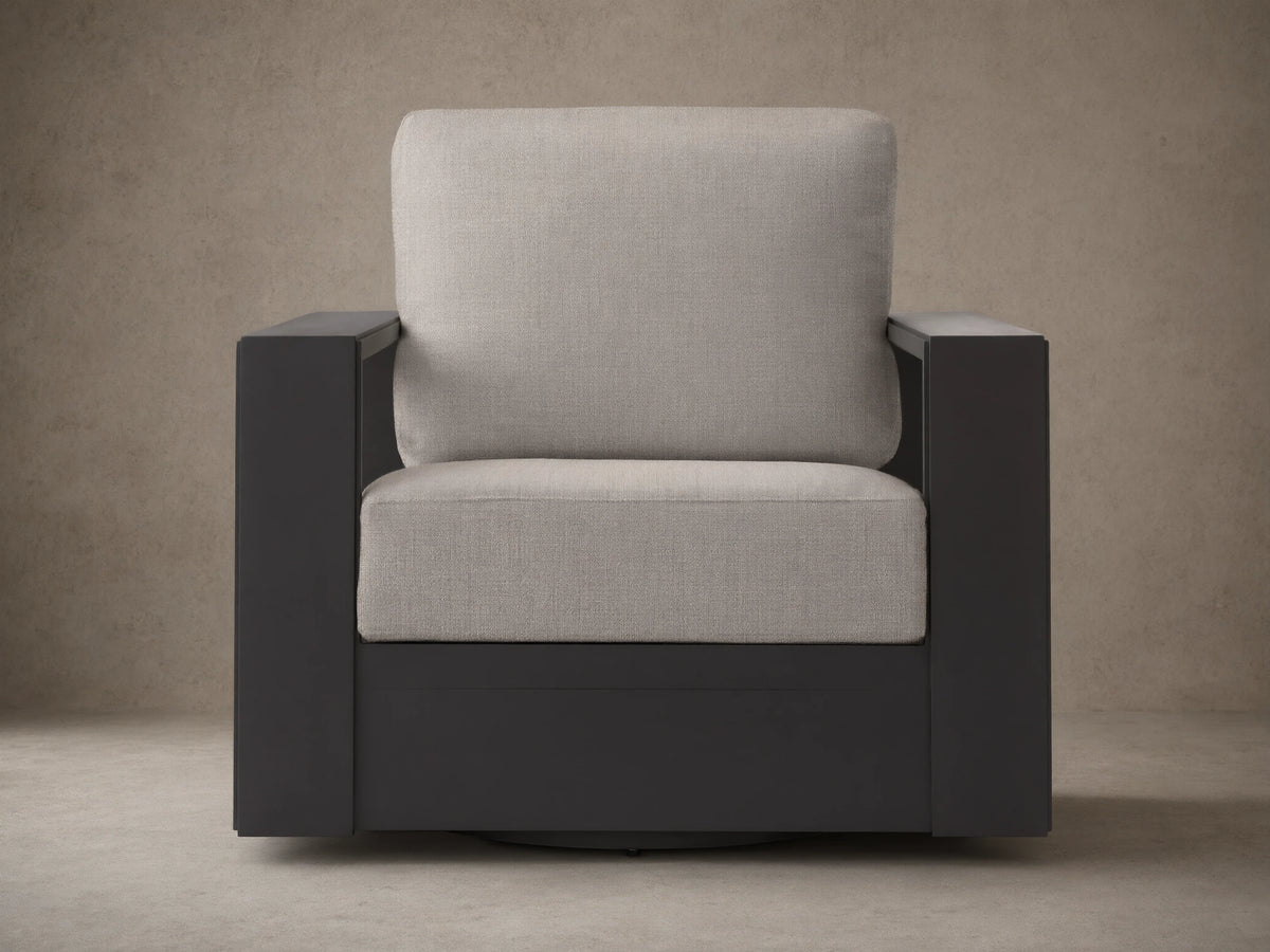 Canyon Outdoor Aluminum Swivel Chair