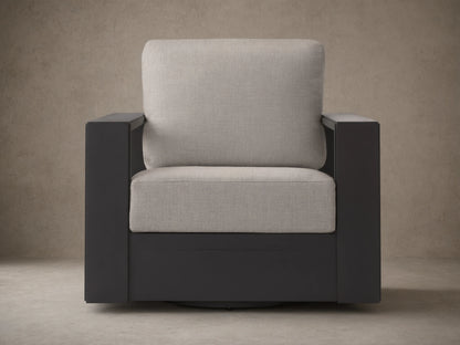 Canyon Outdoor Aluminum Swivel Chair