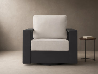 Canyon Outdoor Aluminum Swivel Chair