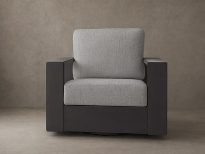 Canyon Outdoor Aluminum Swivel Chair