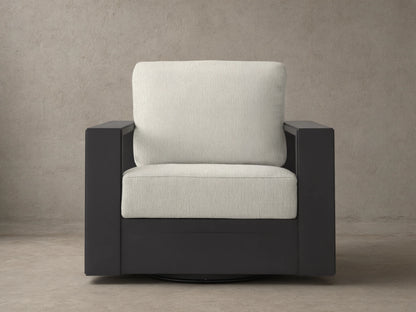 Canyon Outdoor Aluminum Swivel Chair