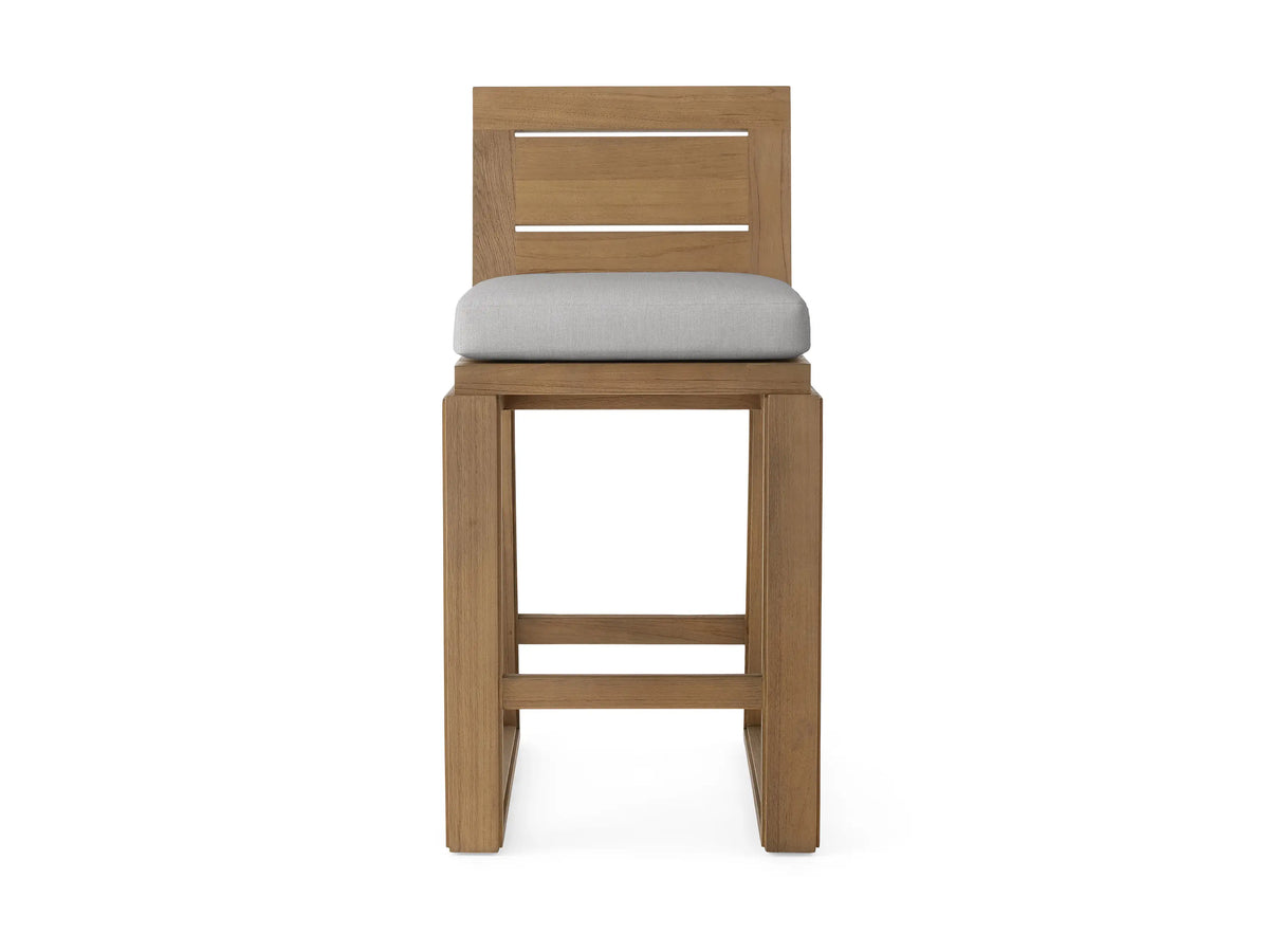 Canyon Outdoor Teak Barstool