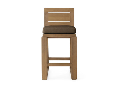Canyon Outdoor Teak Barstool