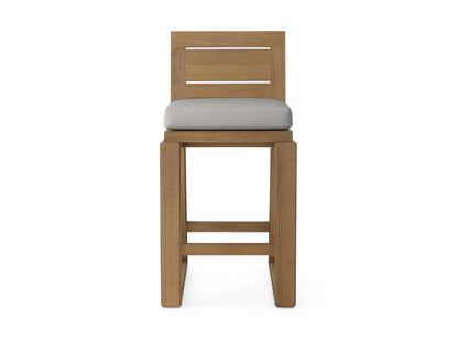 Canyon Outdoor Teak Barstool