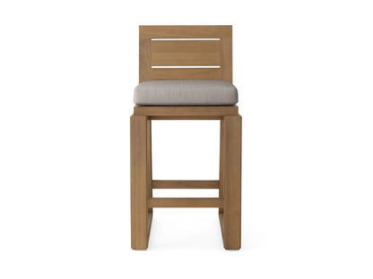 Canyon Outdoor Teak Barstool