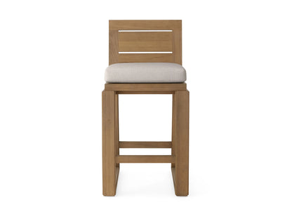 Canyon Outdoor Teak Barstool