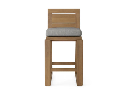 Canyon Outdoor Teak Barstool
