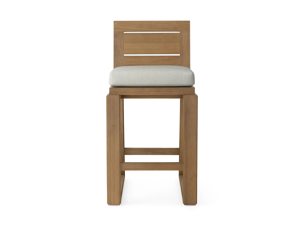 Canyon Outdoor Teak Barstool