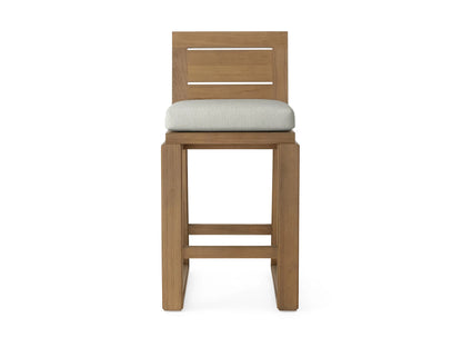 Canyon Outdoor Teak Barstool