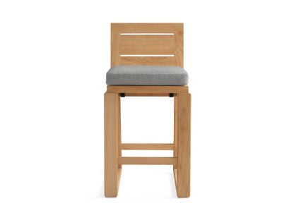 Canyon Outdoor Teak Barstool