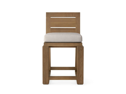 Canyon Outdoor Teak Counter Stool