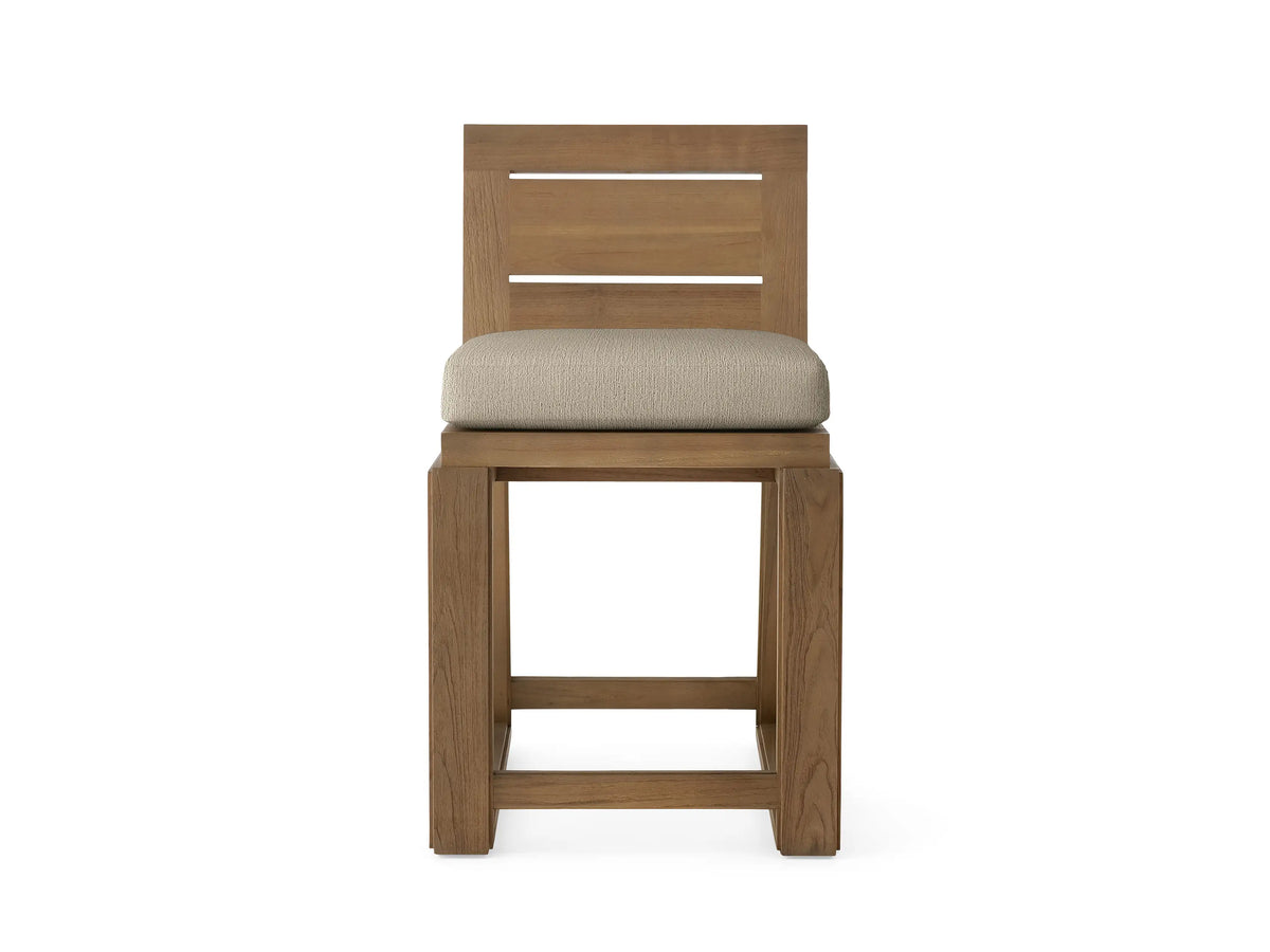 Canyon Outdoor Teak Counter Stool