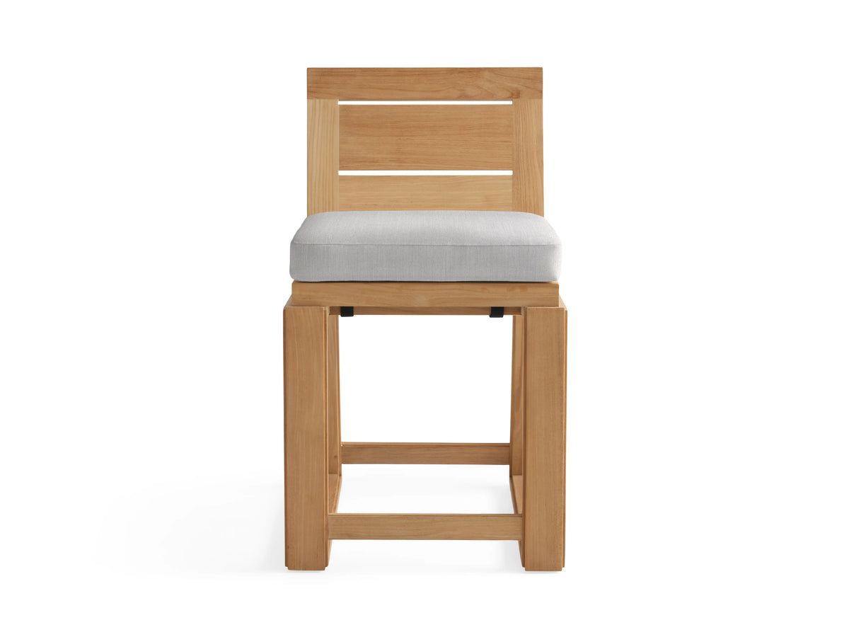 Canyon Outdoor Teak Counter Stool
