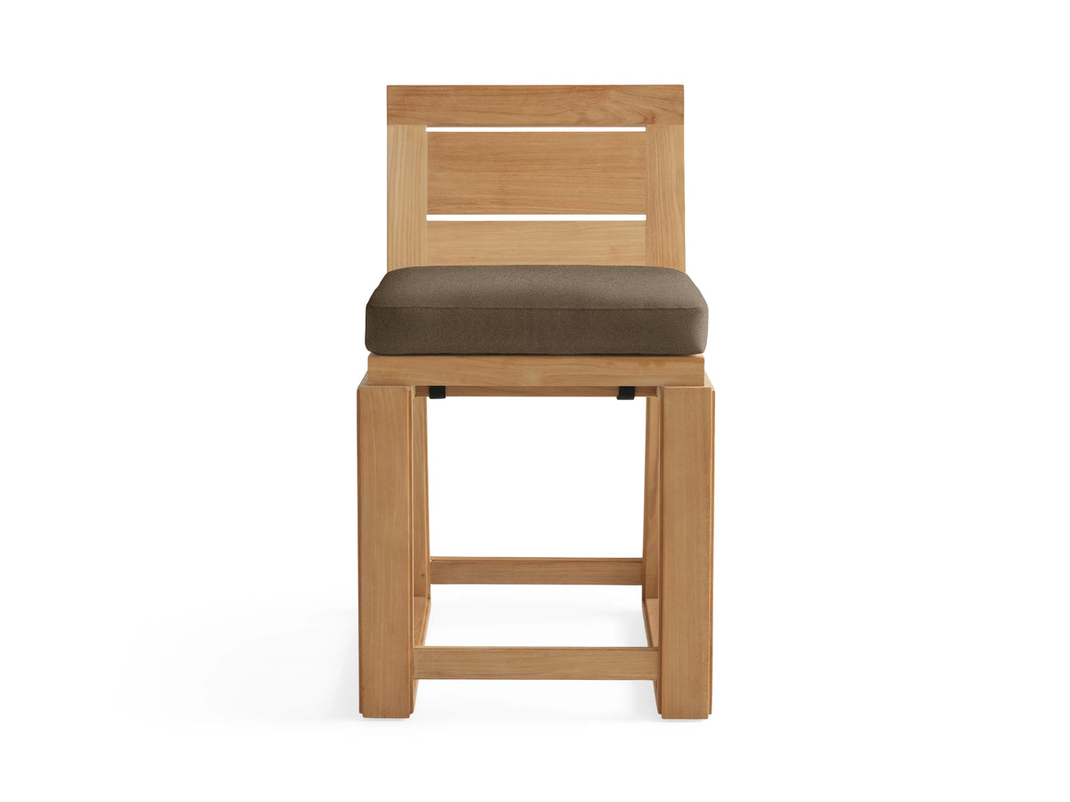 Canyon Outdoor Teak Counter Stool