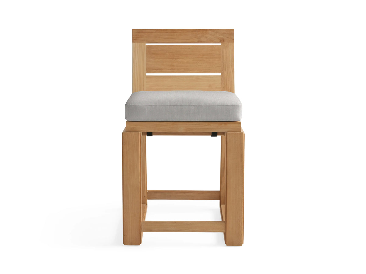 Canyon Outdoor Teak Counter Stool