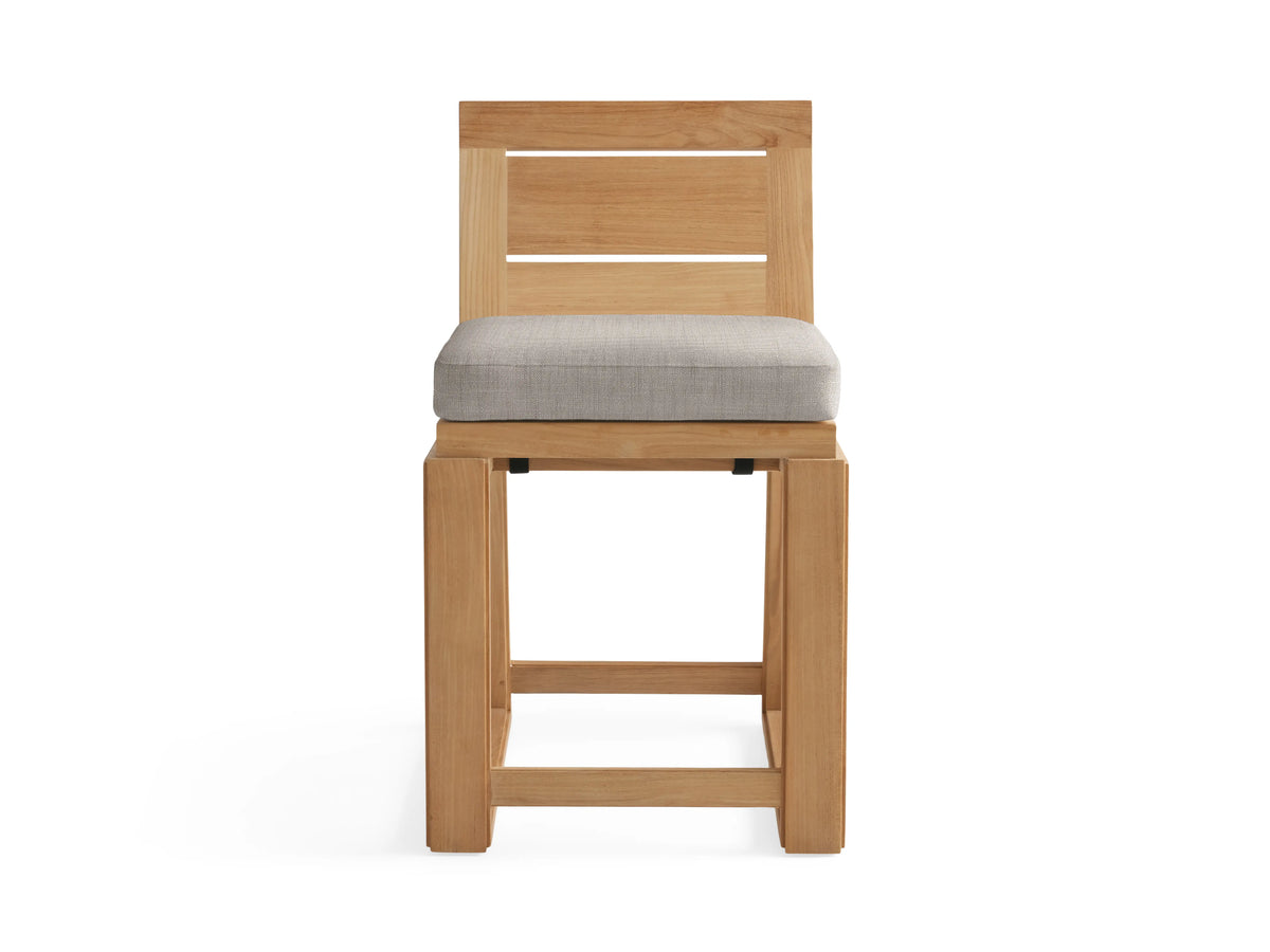 Canyon Outdoor Teak Counter Stool