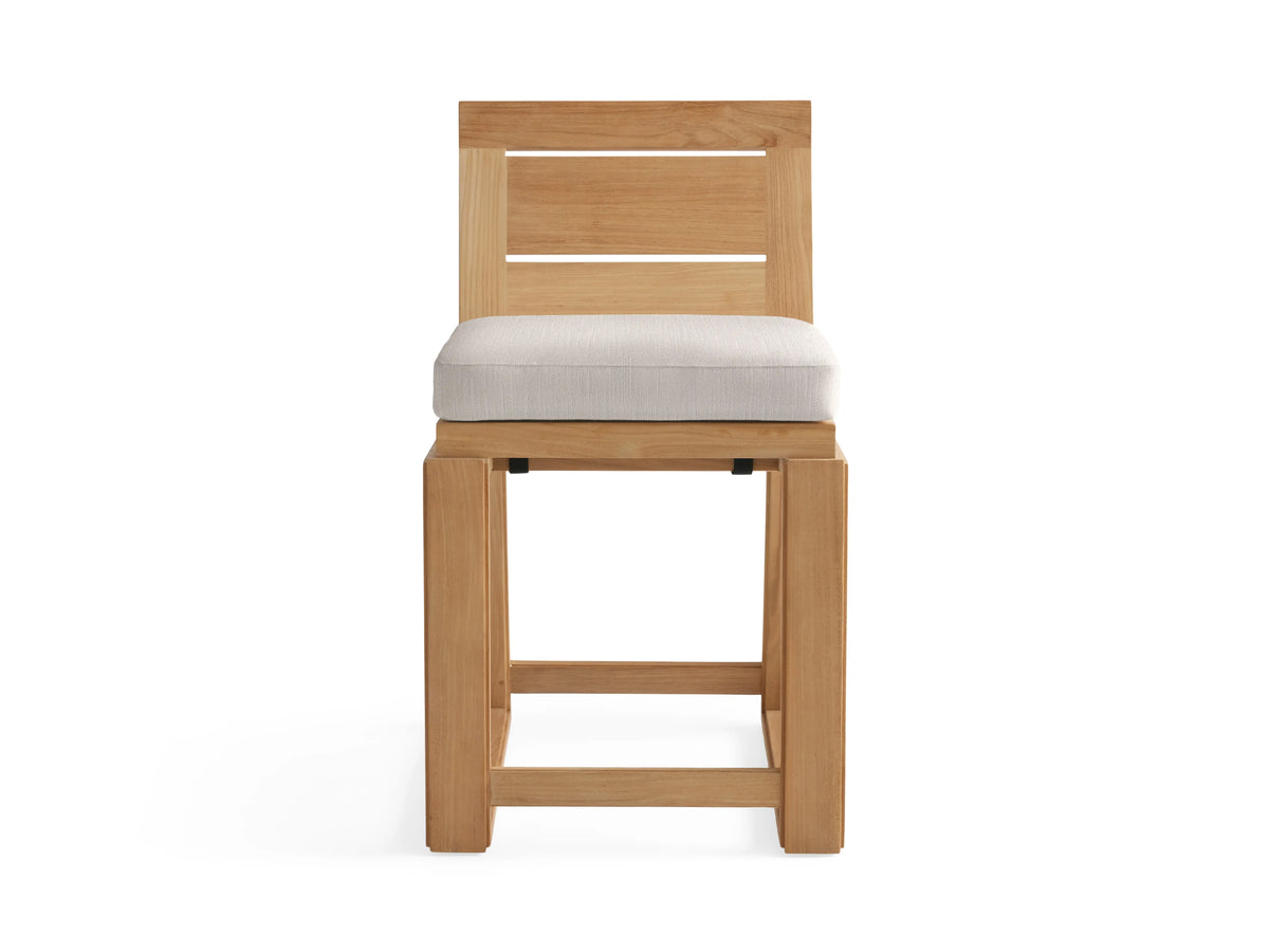 Canyon Outdoor Teak Counter Stool
