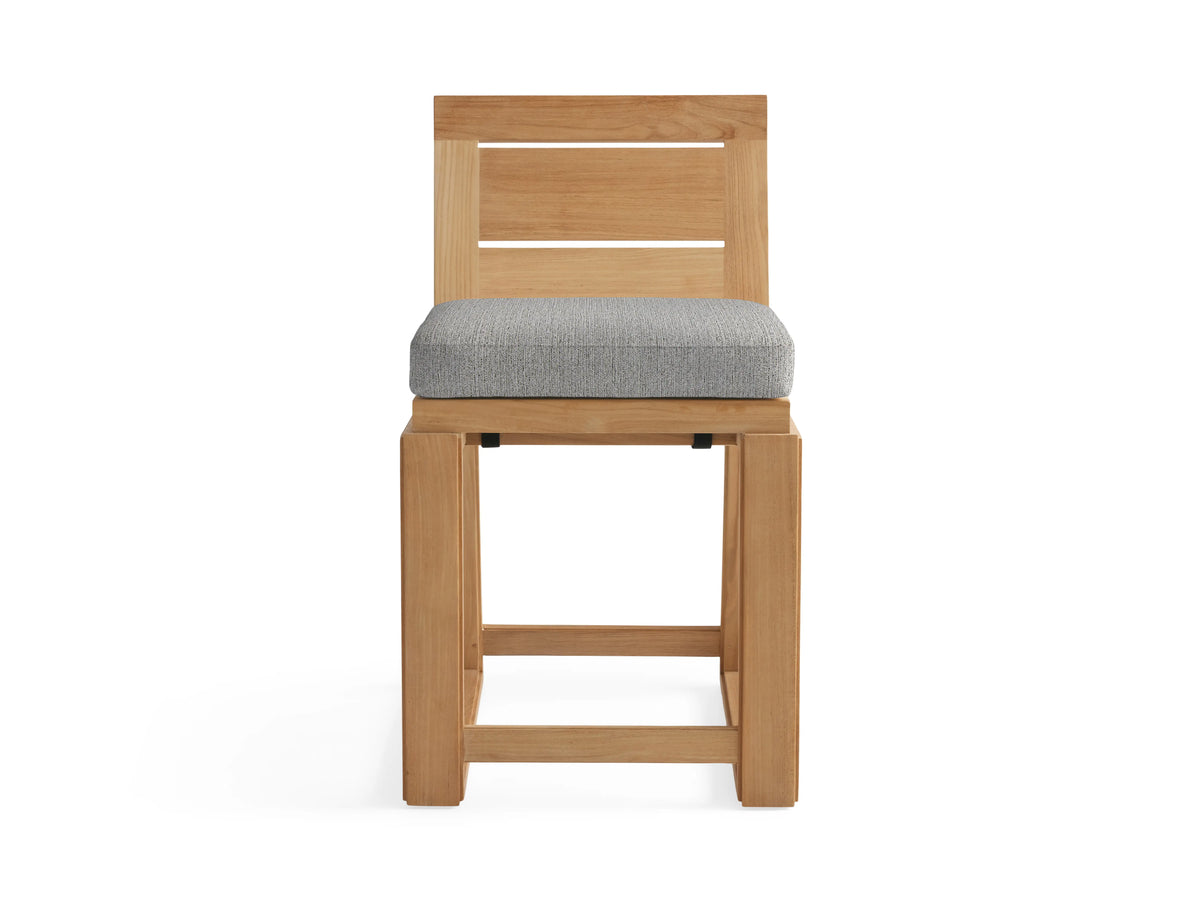 Canyon Outdoor Teak Counter Stool