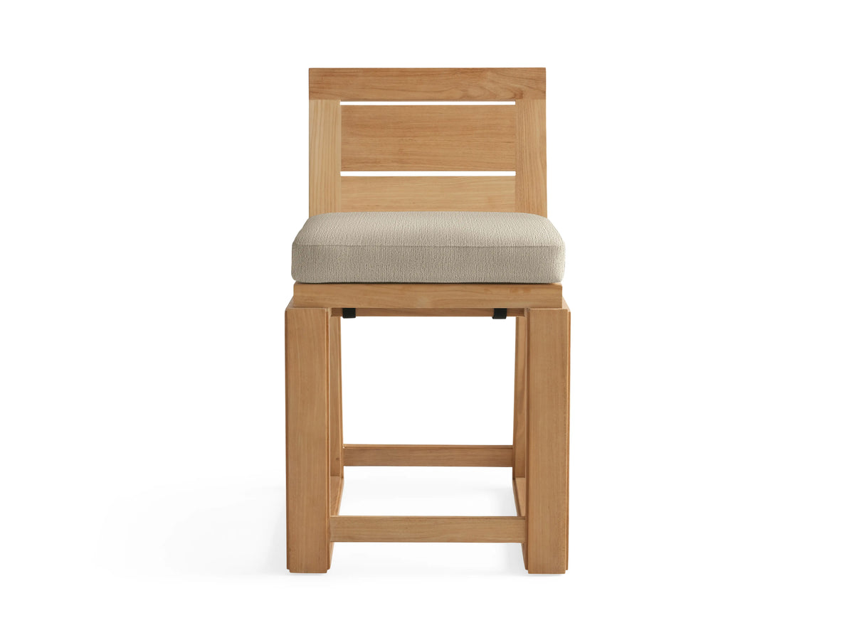 Canyon Outdoor Teak Counter Stool