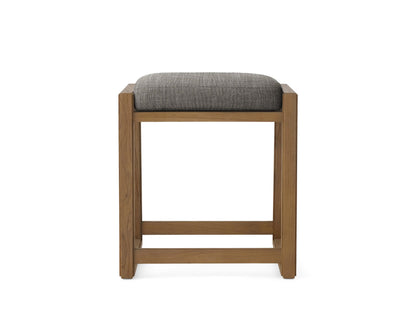 Canyon Outdoor Teak Backless Counter Stool
