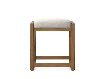 Canyon Outdoor Teak Backless Counter Stool