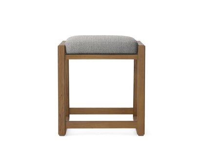 Canyon Outdoor Teak Backless Counter Stool