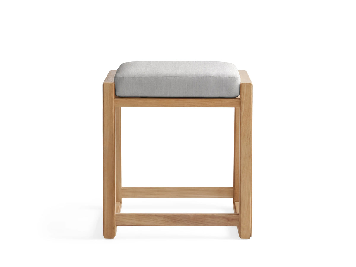 Canyon Outdoor Teak Backless Counter Stool