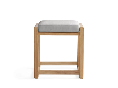 Canyon Outdoor Teak Backless Counter Stool