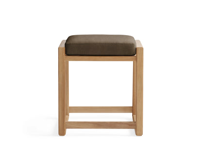 Canyon Outdoor Teak Backless Counter Stool