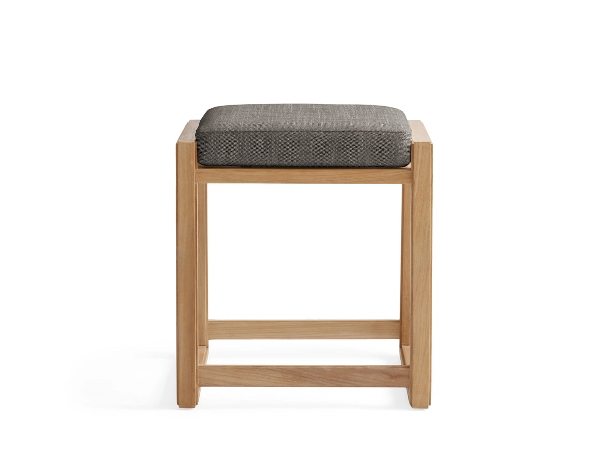 Canyon Outdoor Teak Backless Counter Stool