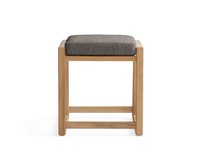 Canyon Outdoor Teak Backless Counter Stool