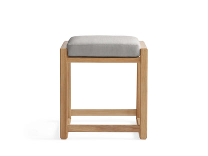 Canyon Outdoor Teak Backless Counter Stool