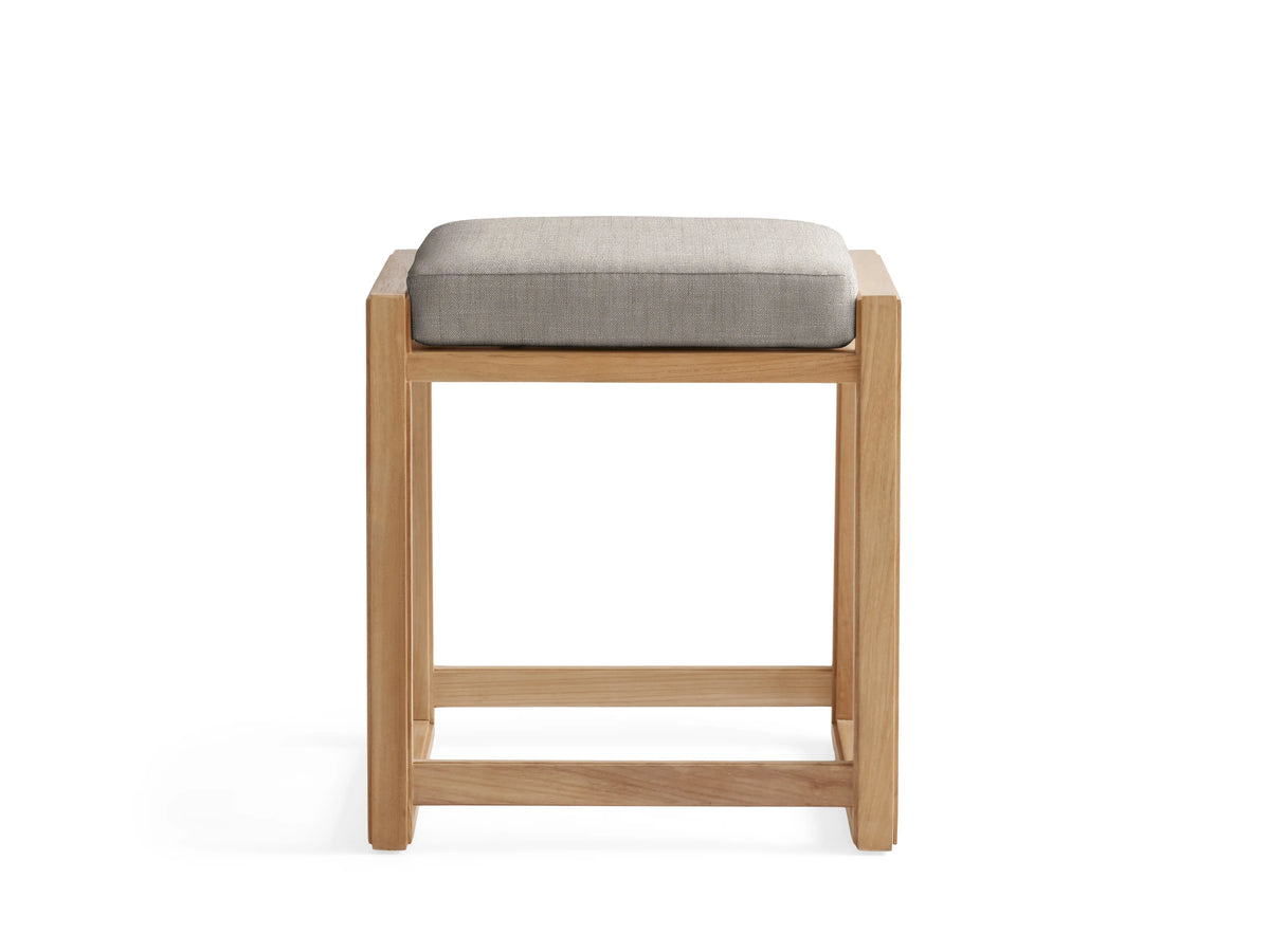 Canyon Outdoor Teak Backless Counter Stool