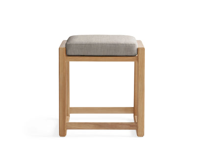 Canyon Outdoor Teak Backless Counter Stool