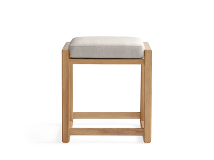 Canyon Outdoor Teak Backless Counter Stool