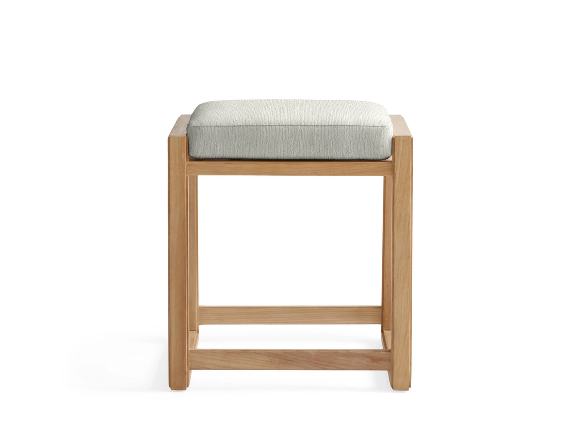 Canyon Outdoor Teak Backless Counter Stool