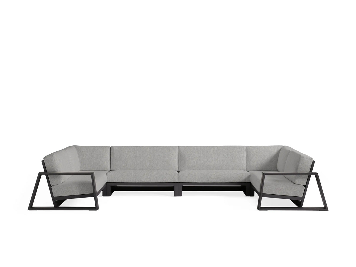 Canyon Outdoor Aluminum Four-Piece Sectional