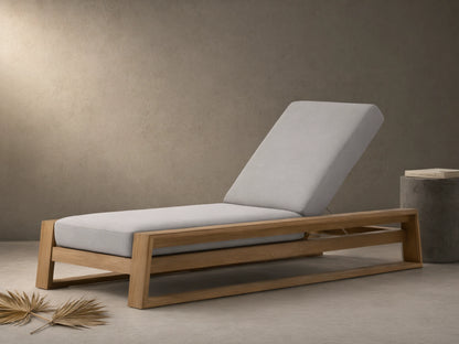 Canyon Outdoor Teak Chaise