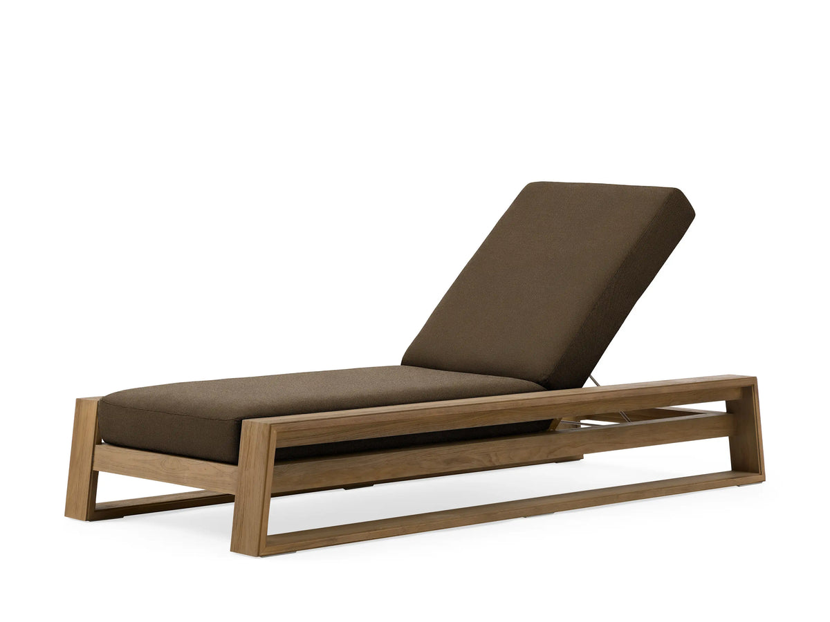 Canyon Outdoor Teak Chaise