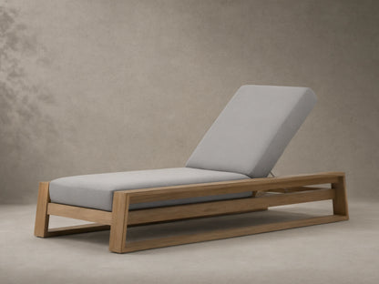 Canyon Outdoor Teak Chaise