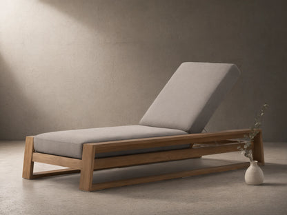 Canyon Outdoor Teak Chaise