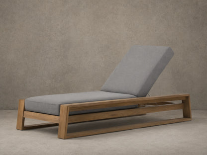 Canyon Outdoor Teak Chaise