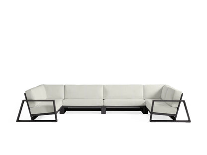 Canyon Outdoor Aluminum Four-Piece Sectional