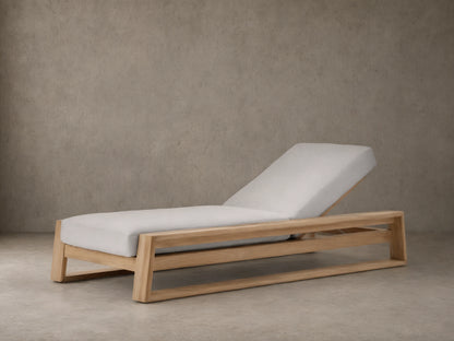 Canyon Outdoor Teak Chaise