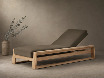 Canyon Outdoor Teak Chaise